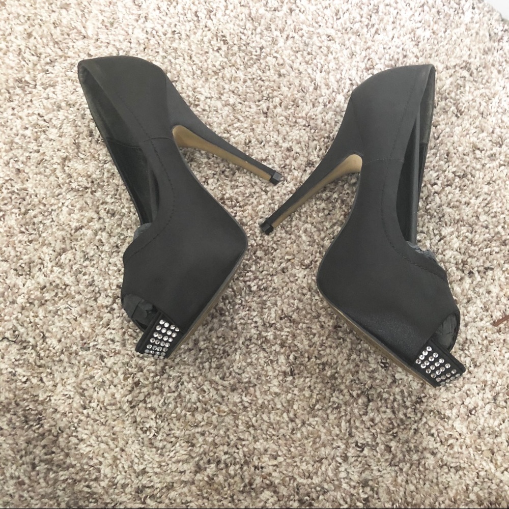 Wild DNA Peep Toe Platform High Heels